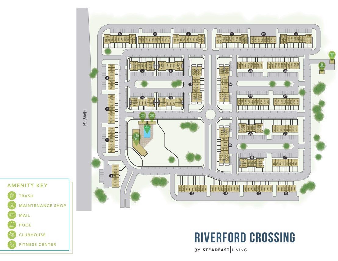 Riverford Crossing - Community Map